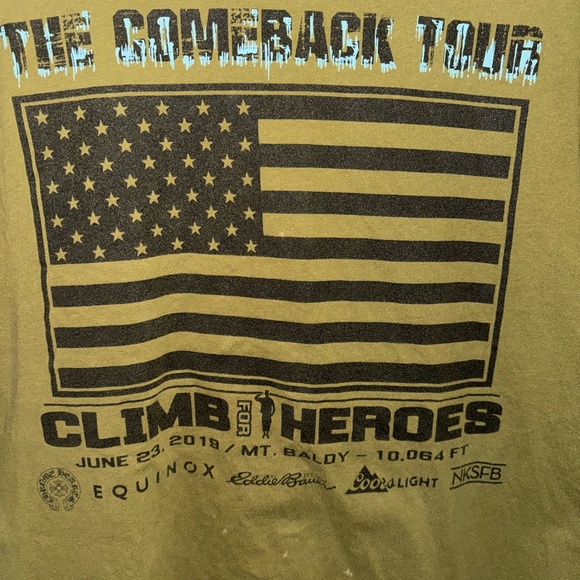 Chrome Hearts Equinox Climb For Heroes T-Shirt - Picture 6 of 10